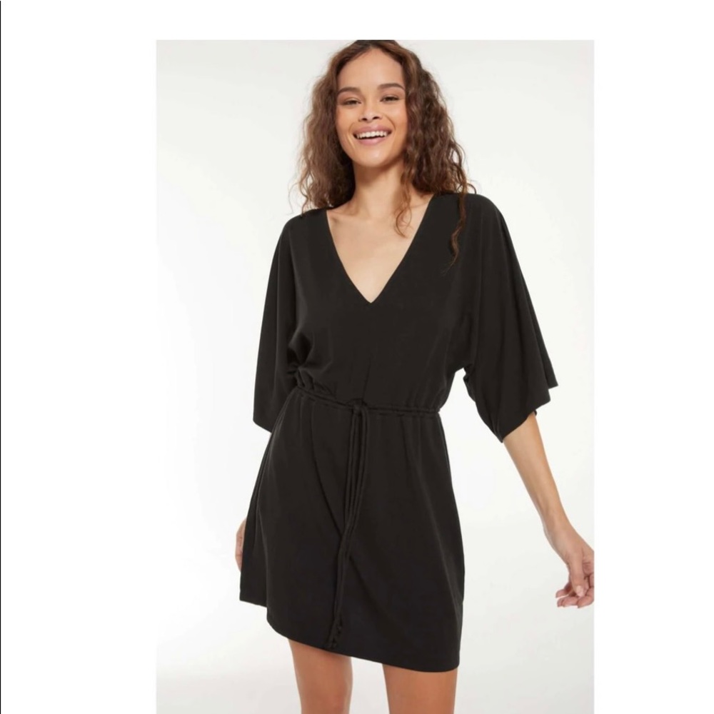 Z supply black dress women large NWT
